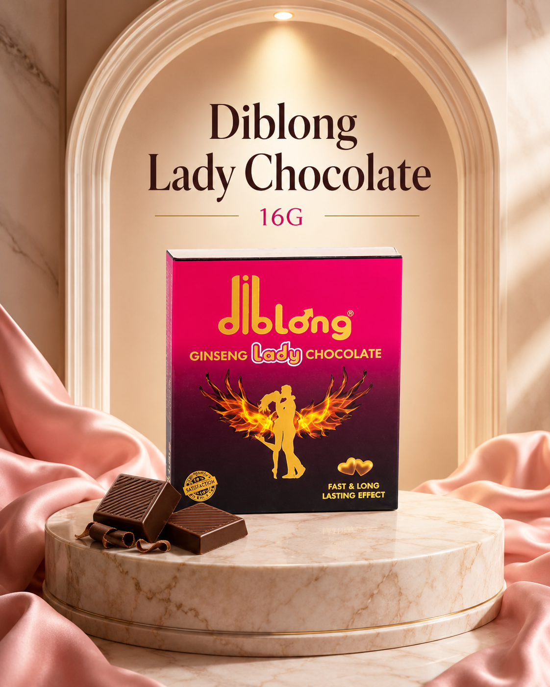 Diblong Lady Chocolate Natural Pro 16g