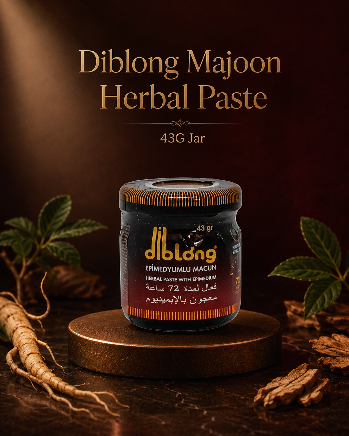 Diblong Majoon Herbal Paste 43g Jar