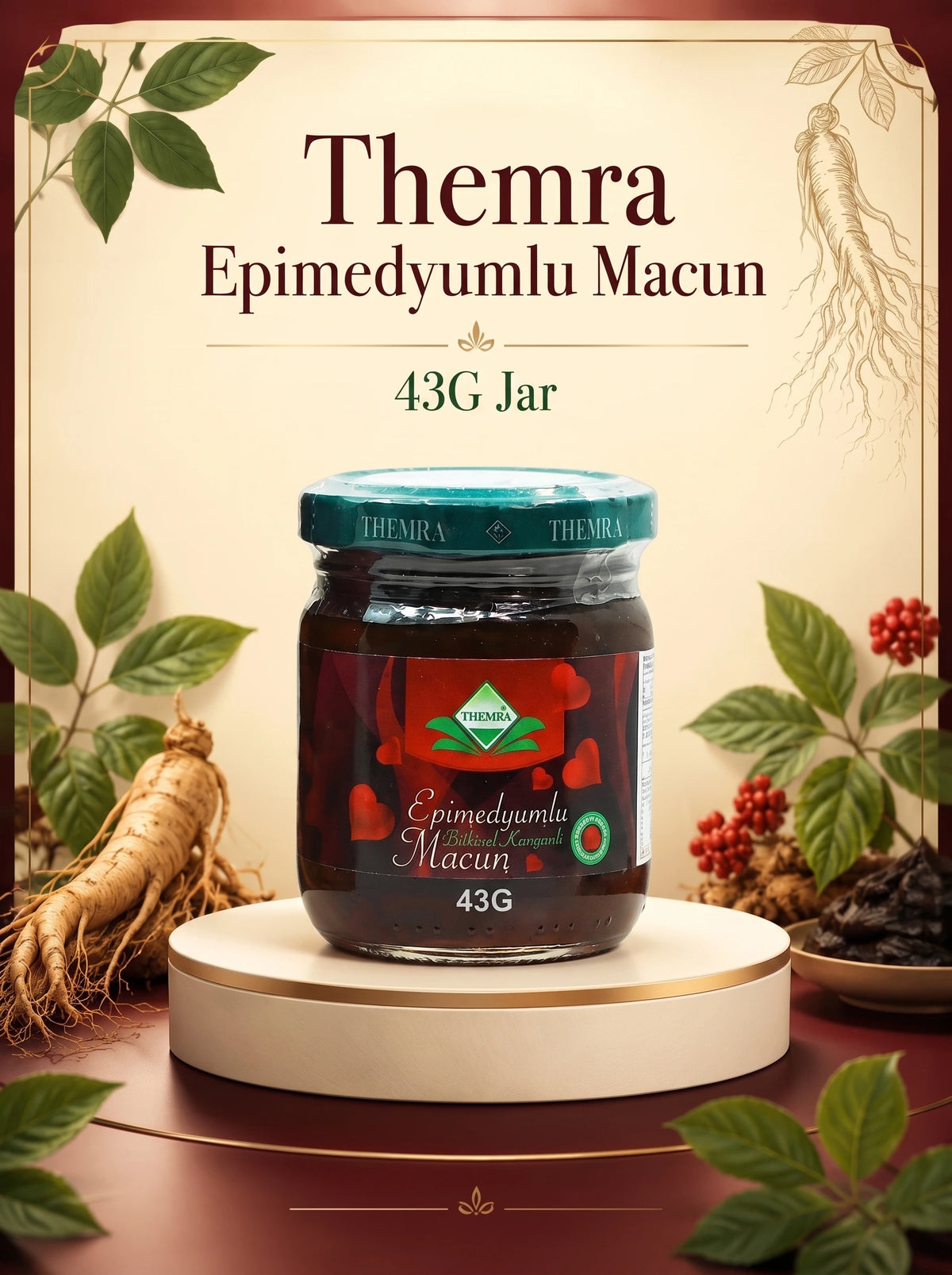 Themra Epimedyumlu Macun 43g Jar