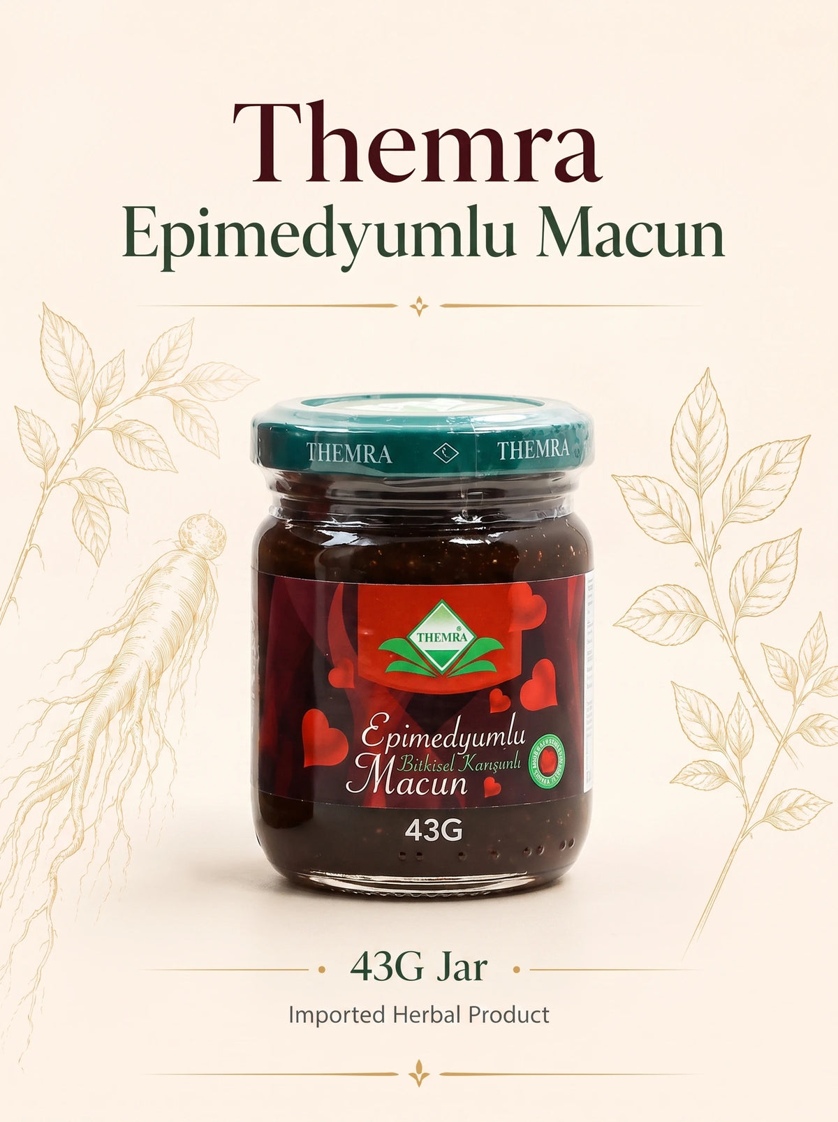 Themra Epimedyumlu Macun 43g Jar