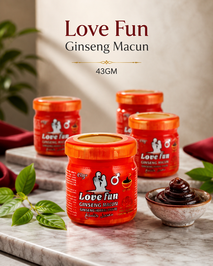 Loveable Fun Ginseng Macun  43g Jar